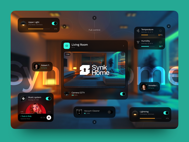 Home Automation Web UI