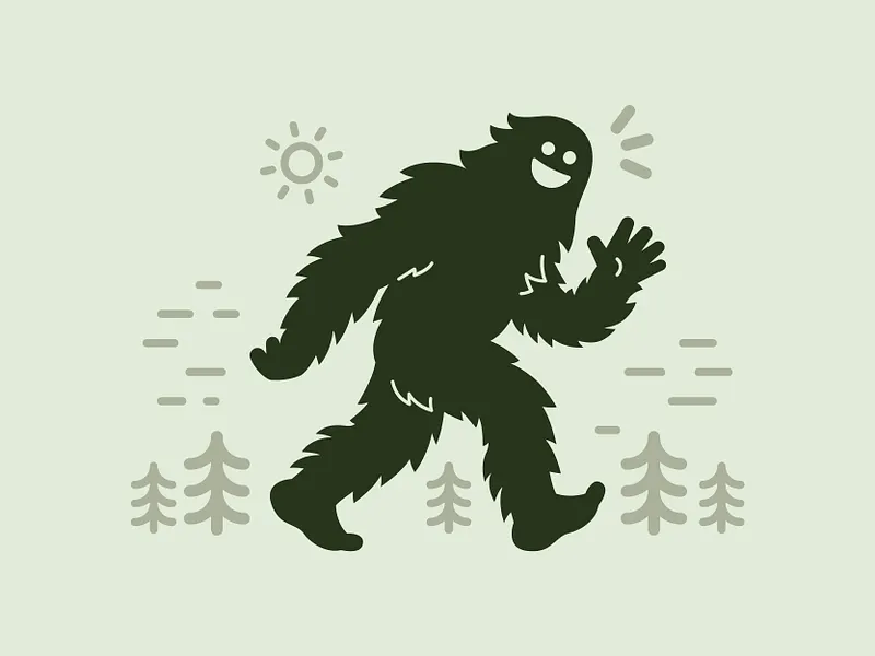 Happy Sasquatch