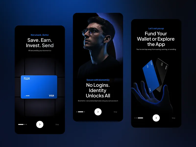 Fintech Mobile App Design
