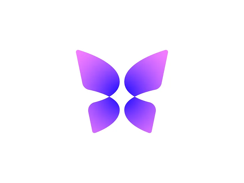 Butterfly with Spark Logo