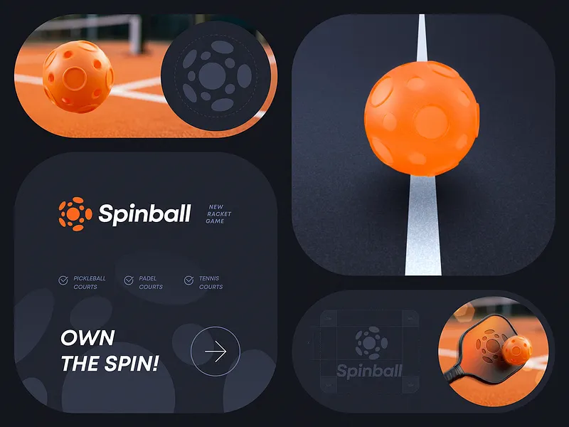 Spinball Logo Design