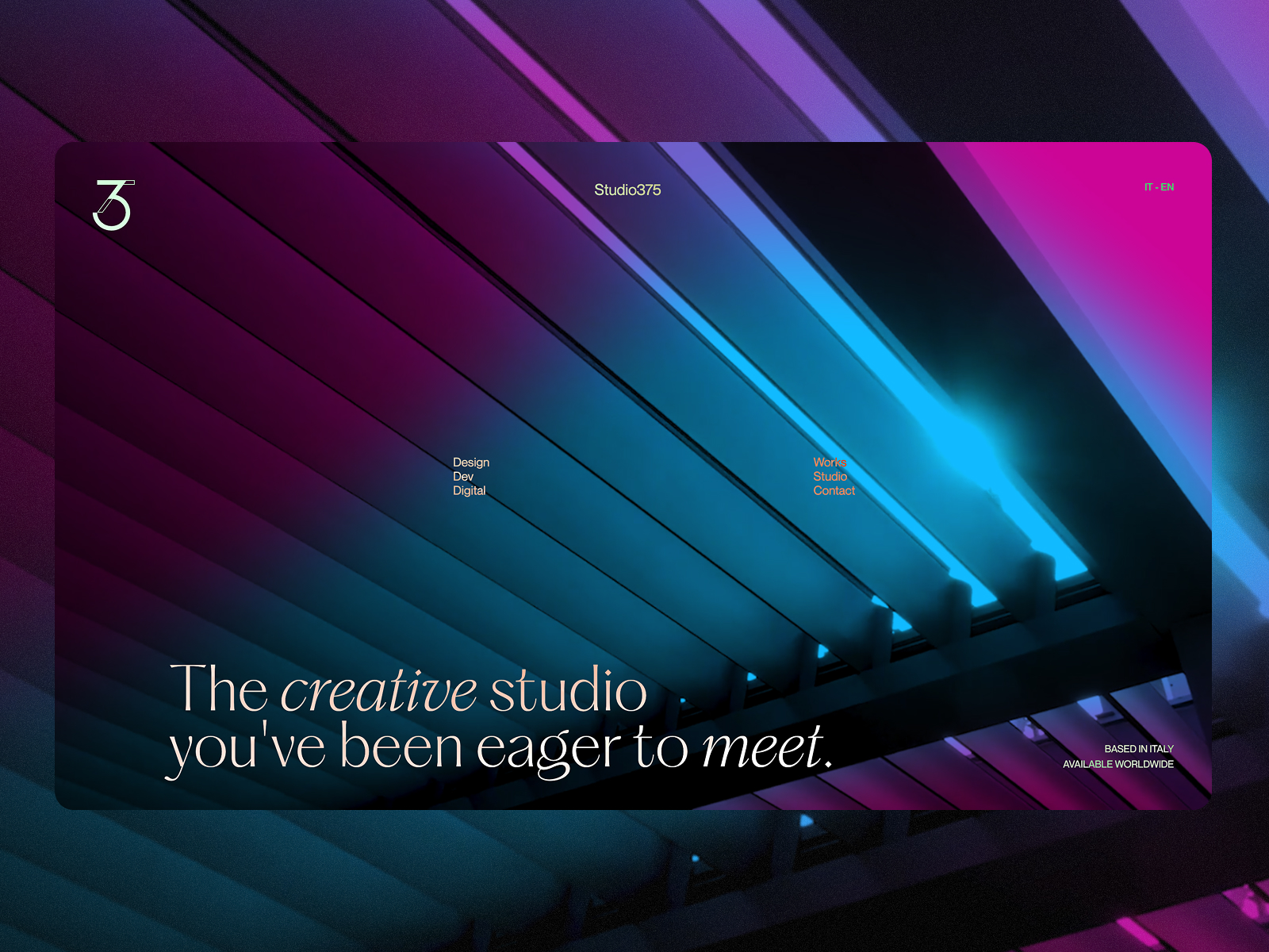 Studio375 — Awwwards HM