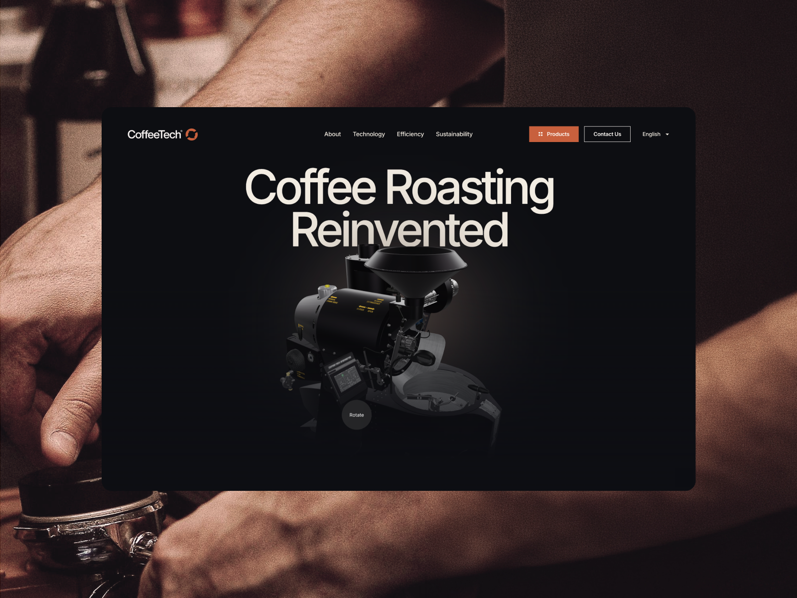 CoffeeTech® - Awwwards Honorable Mention
