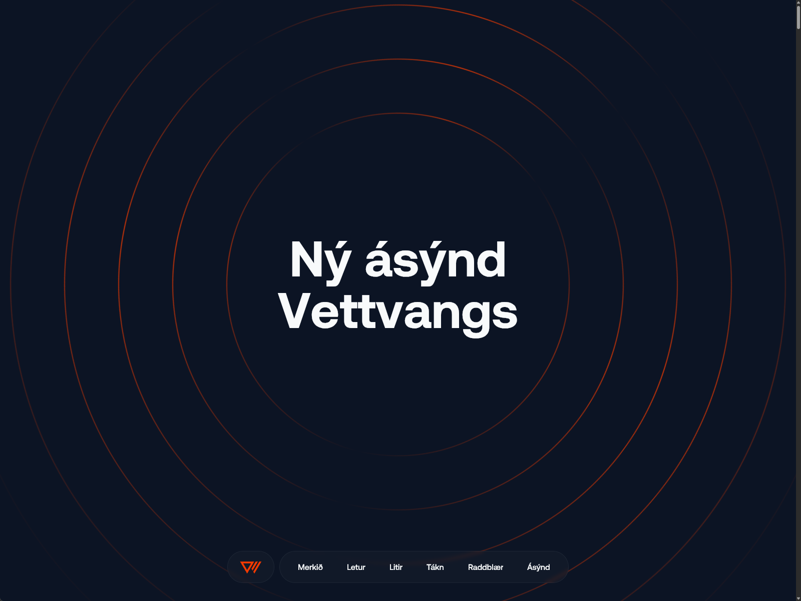 Ný ásýnd Vettvangs